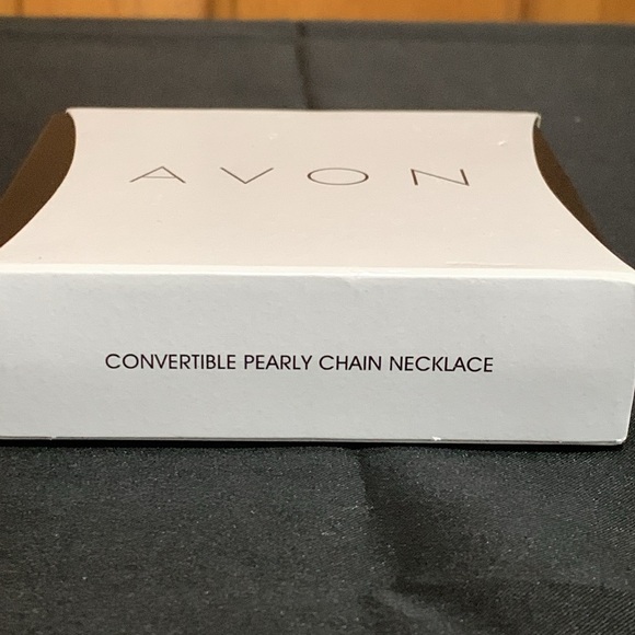 NWT Avon Convertible Pearly Chain Necklace - Picture 5 of 6